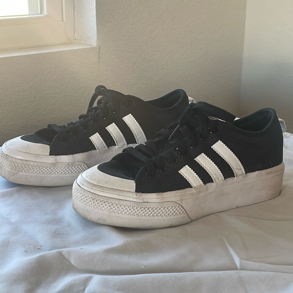 Womens Adidas Bravada platform size 8